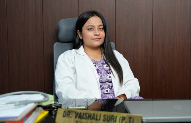 Dr. Vaishali Suri - Home Physiotherapist in Faridabad