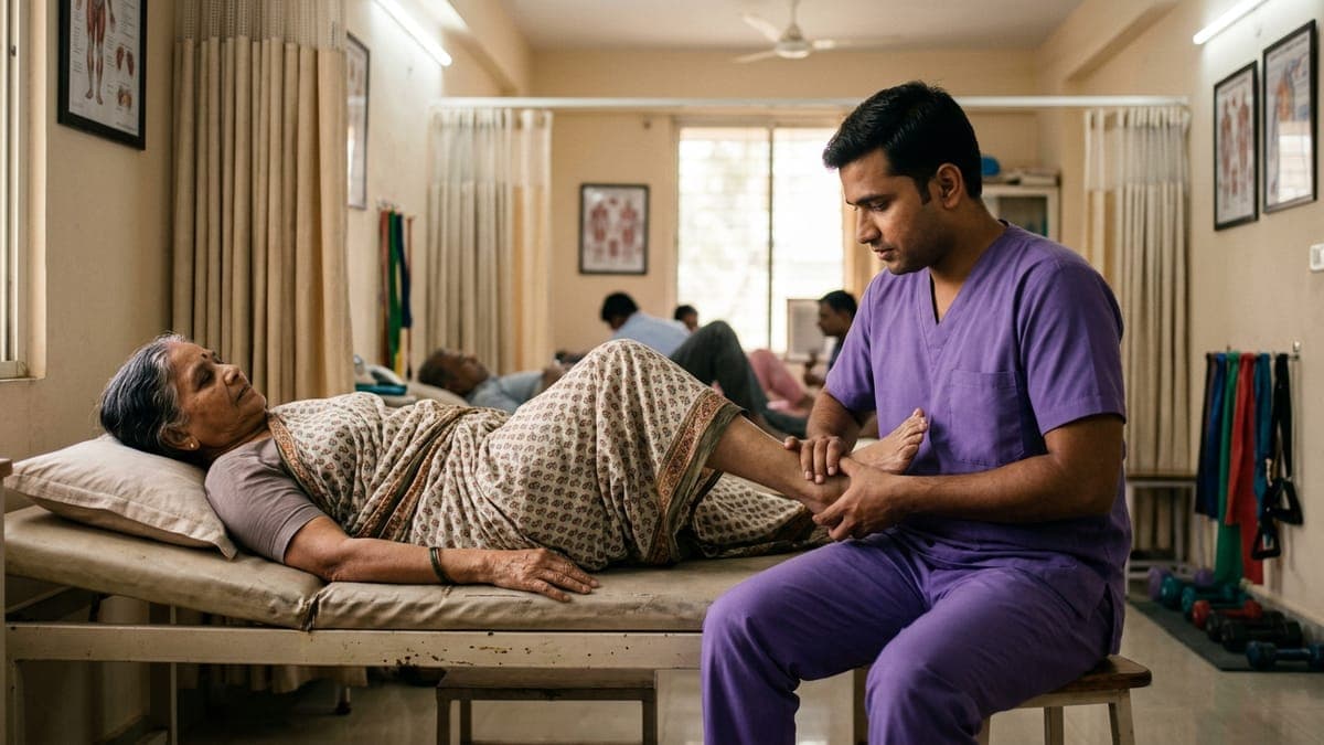 Ankle Osteoarthritis: Physiotherapy Management in Faridabad