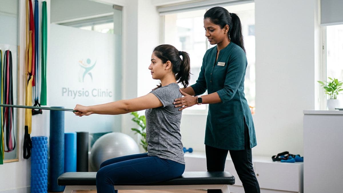 How to Fix Rounded Shoulders: 8 Physiotherapy Exercises That Work