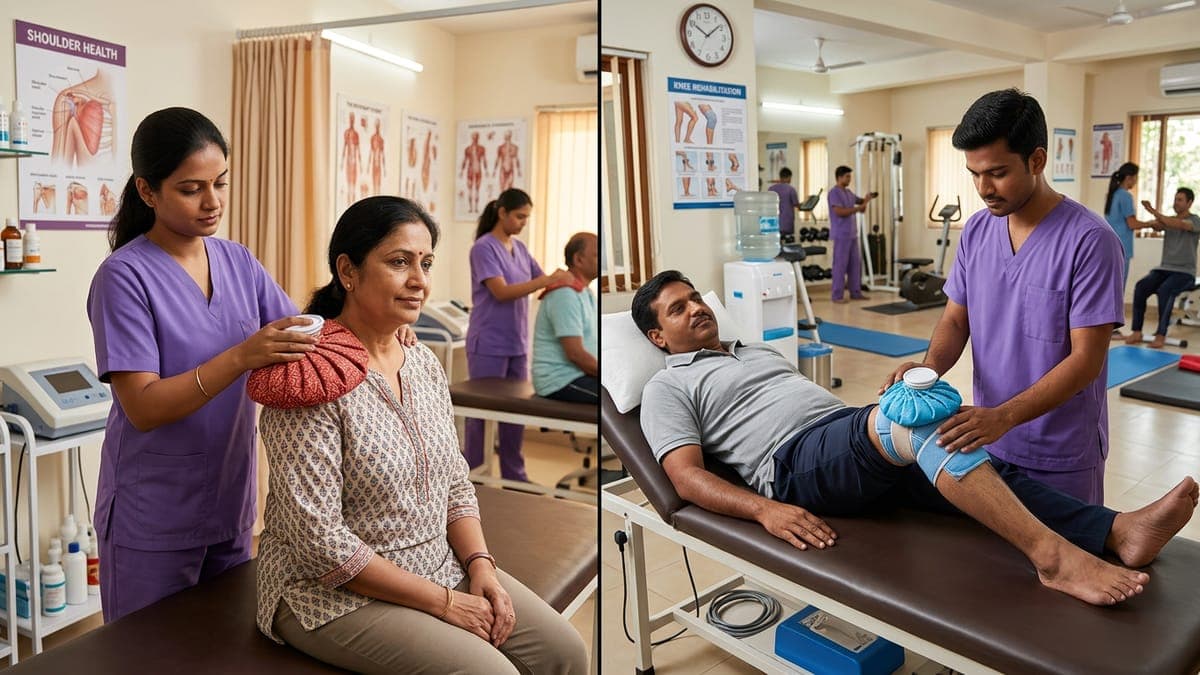 Heat vs Cold Therapy Faridabad
