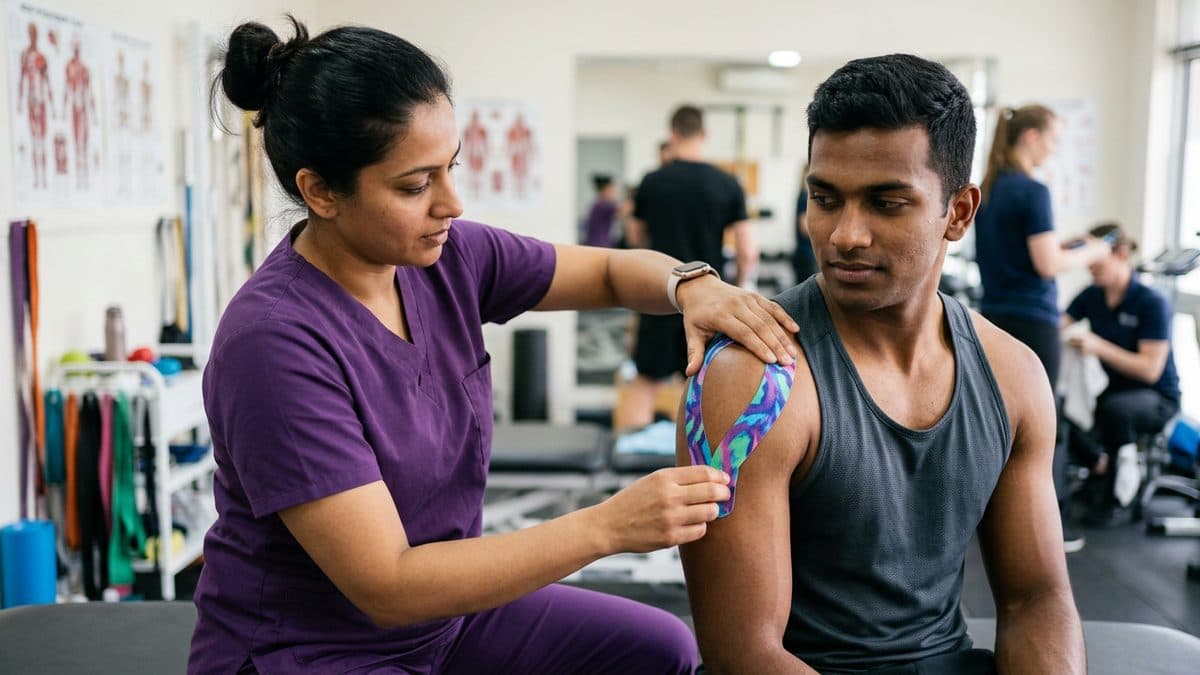 Kinesio Taping for Pain & Sports Recovery in Faridabad
