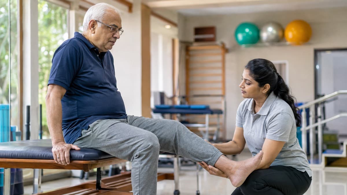 Knee Replacement Rehabilitation for Older Adults With Frailty
