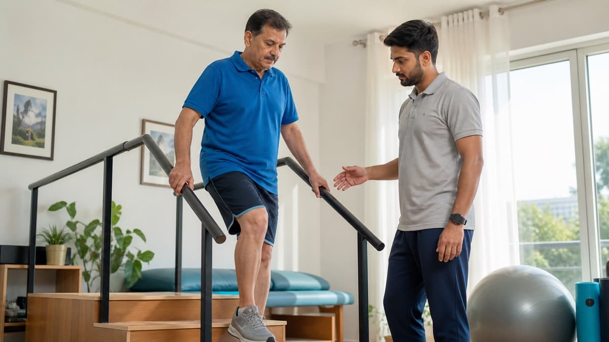 Knee Replacement Rehabilitation During Weeks 6–12