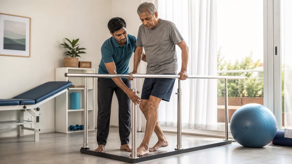 Limping After Knee Replacement: Gait Retraining