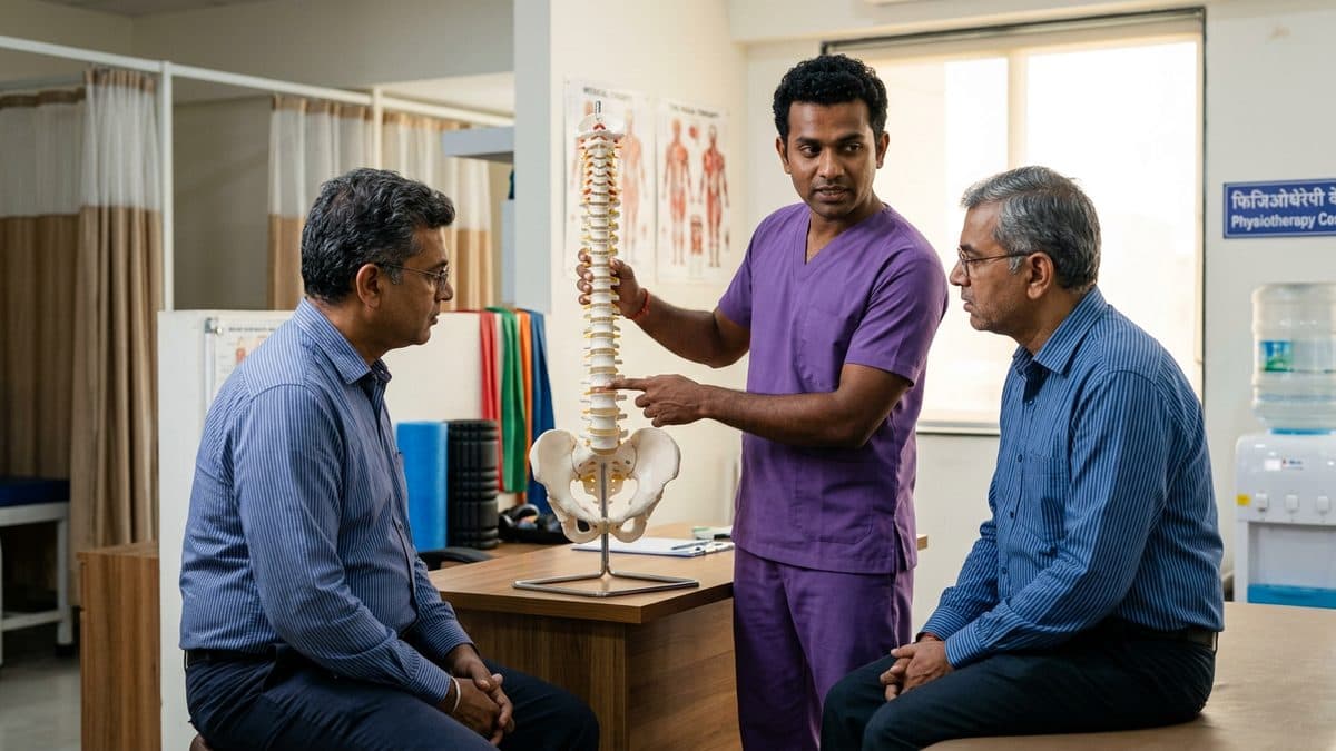 Lumbar Spondylosis Treatment in Faridabad: Physiotherapy Relief