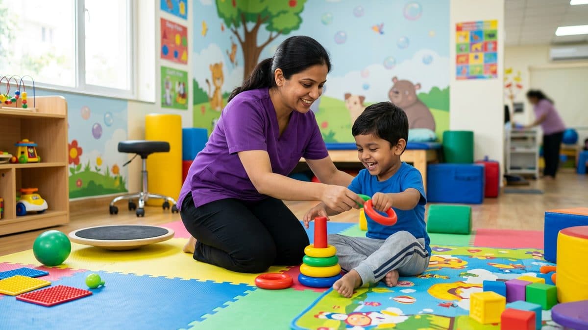 Paediatric Physiotherapy in Faridabad: Treatment for Children