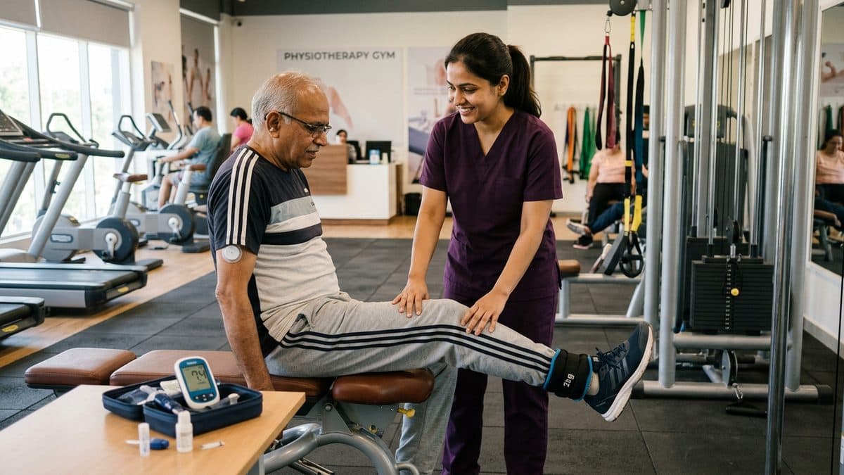 Physiotherapy for Diabetes in Faridabad: Exercise as Medicine