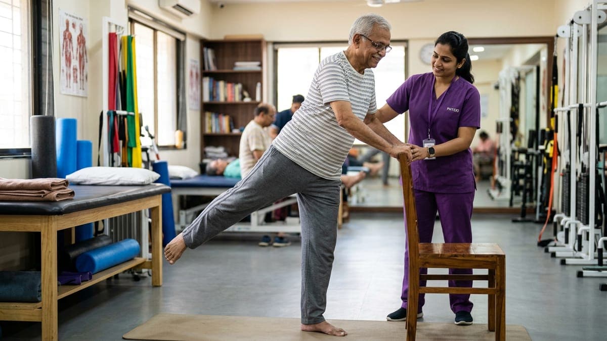Hip Pain in Elderly Adults in Faridabad: Physiotherapy Treatment