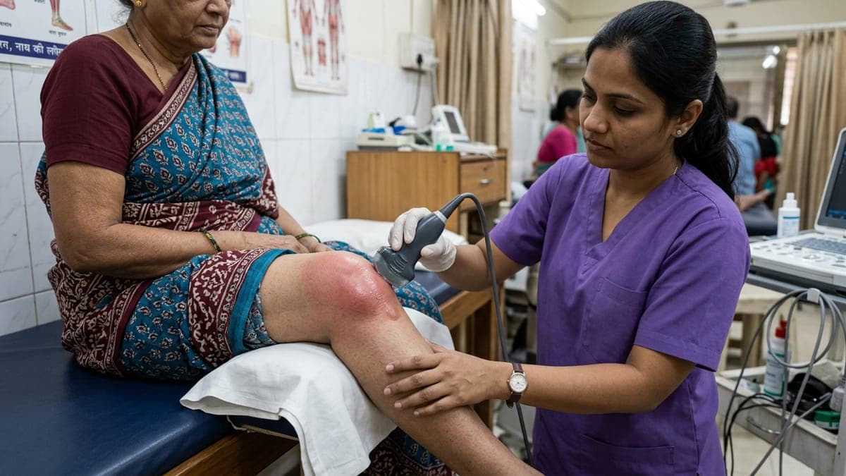 Knee Bursitis Treatment in Faridabad: Physiotherapy for Bursa Pain