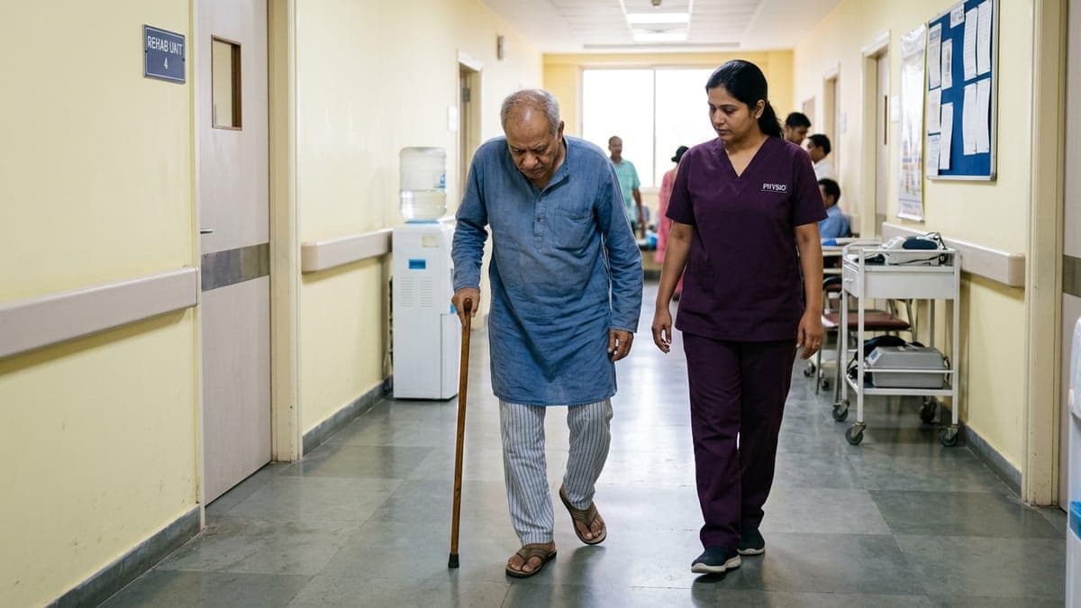Lumbar Spinal Stenosis Treatment in Faridabad: Physiotherapy for Walking Pain