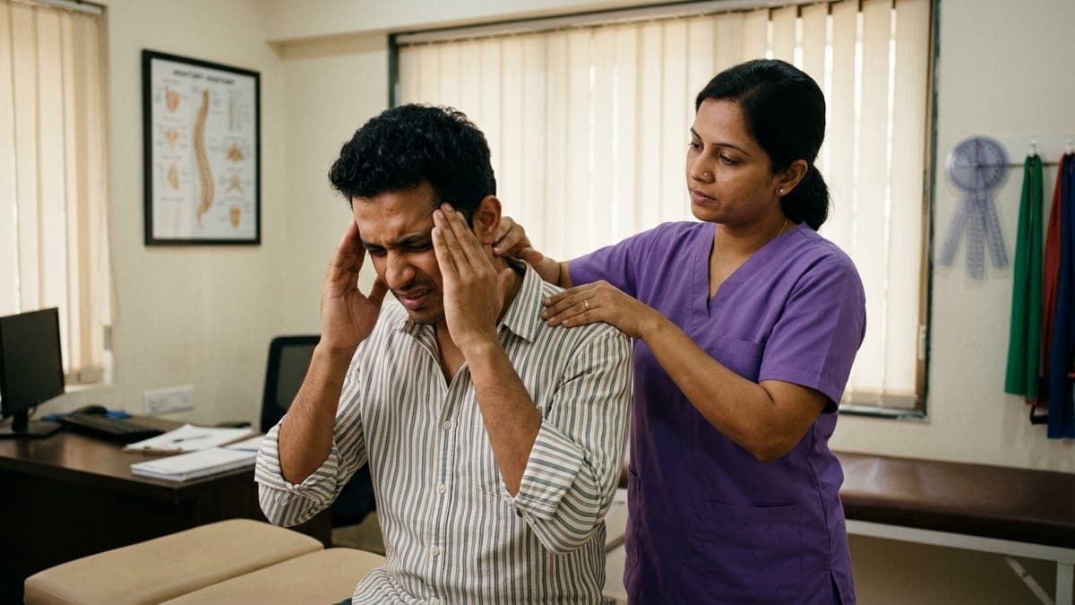 Neck Pain with Headache and Dizziness in Faridabad: Physiotherapy Assessment