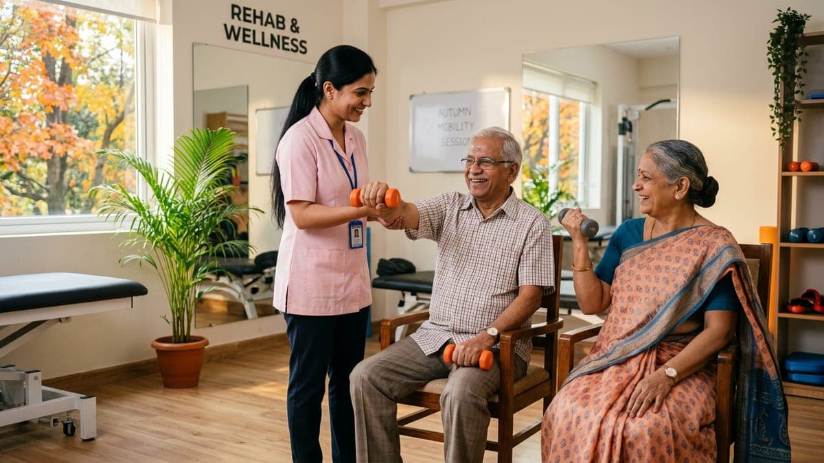 Complete Physiotherapy Guide for Older Adults in Faridabad