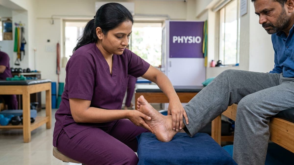 Posterior Tibial Tendon Dysfunction (PTTD) in Faridabad: Physiotherapy