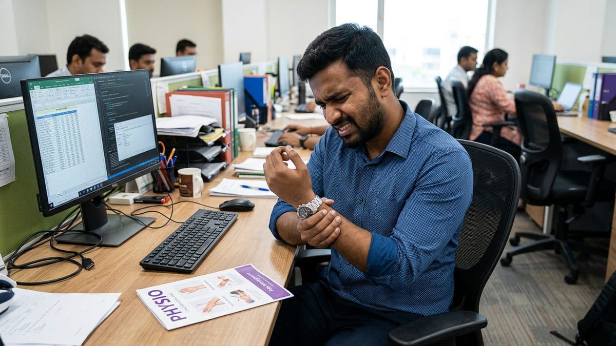 Repetitive Strain Injuries for Office Workers in Faridabad: Prevention and Treatment