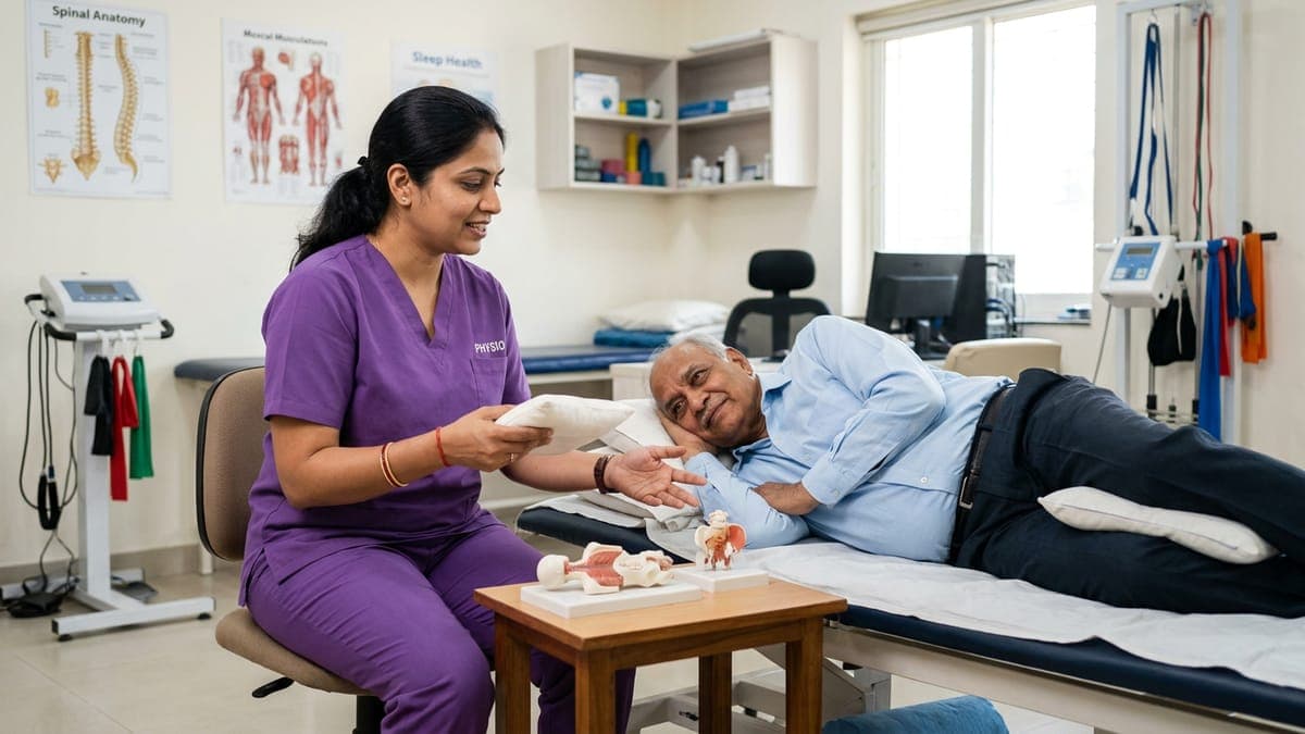 How Physiotherapy Helps Sleep Problems and Chronic Pain in Faridabad