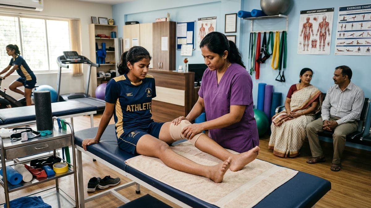 Sports Injuries in Teenagers in Faridabad: Physiotherapy for Young Athletes