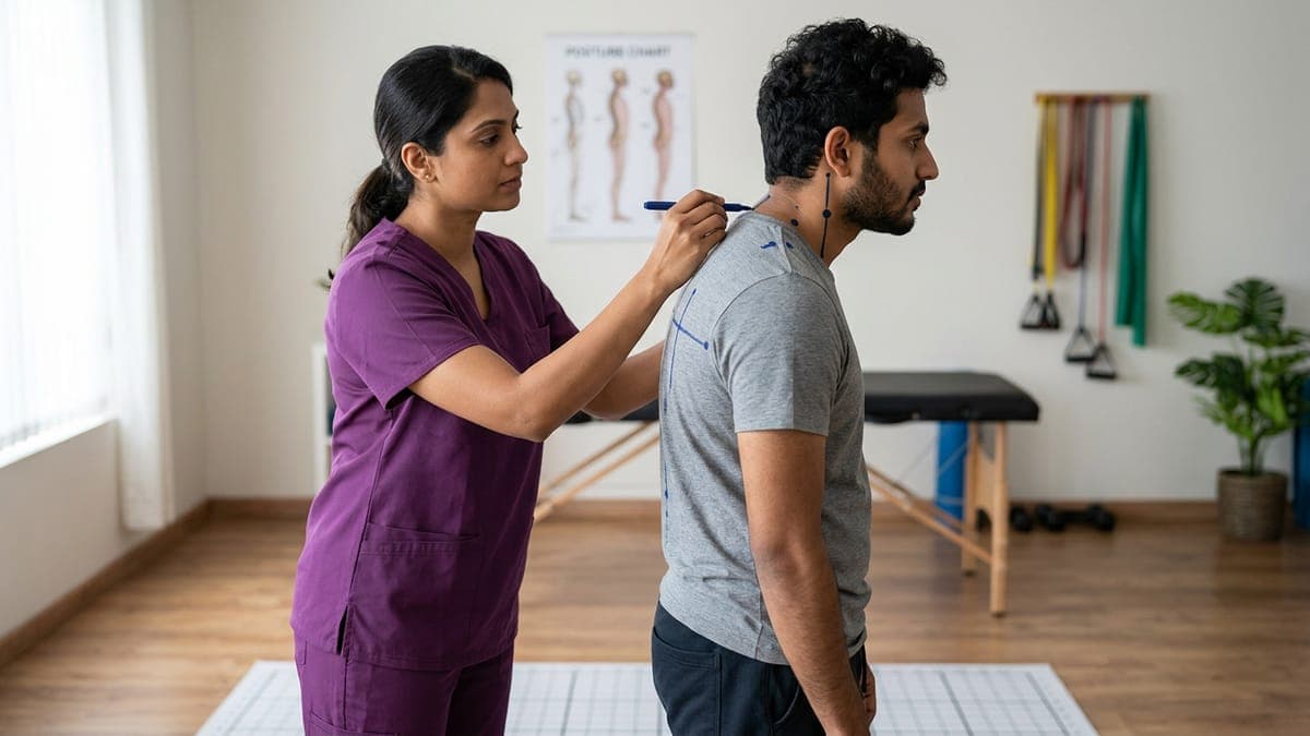 Upper Crossed Syndrome Treatment in Faridabad: Fix Rounded Shoulders and Neck