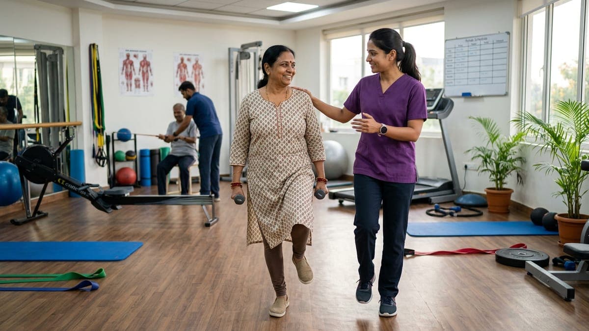 Physiotherapy and Exercise for Weight Loss in Faridabad
