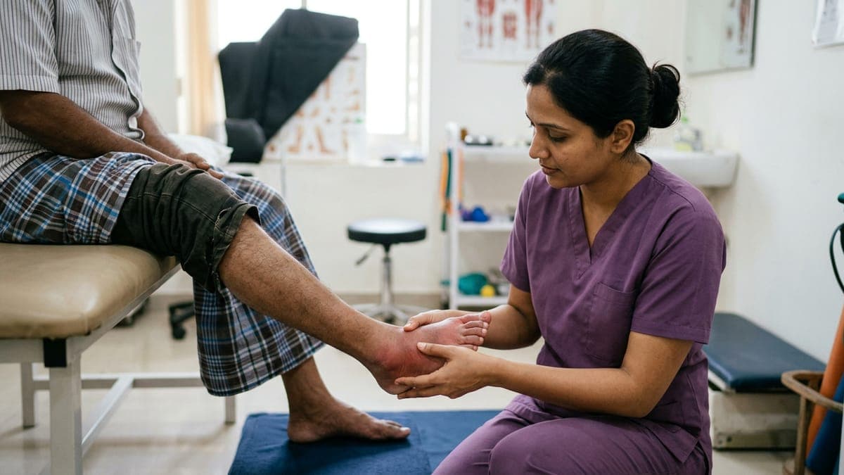 Gout and Joint Pain Management in Faridabad: Physiotherapy Approach