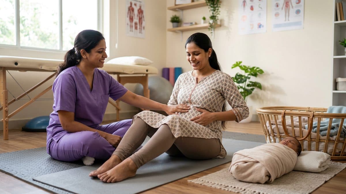 Postnatal Physiotherapy in Faridabad: Recover After Childbirth