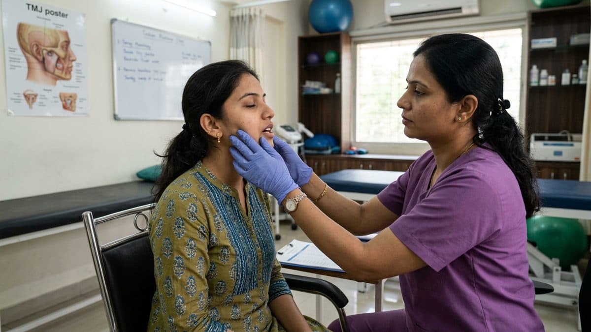 TMJ (Jaw) Pain Physiotherapy in Faridabad: Relief for Jaw Pain and Clicking