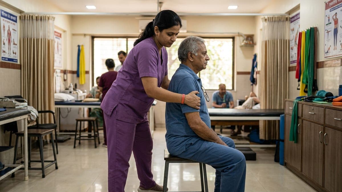 Thoracic (Mid-Back) Pain Treatment in Faridabad: Physiotherapy Solutions