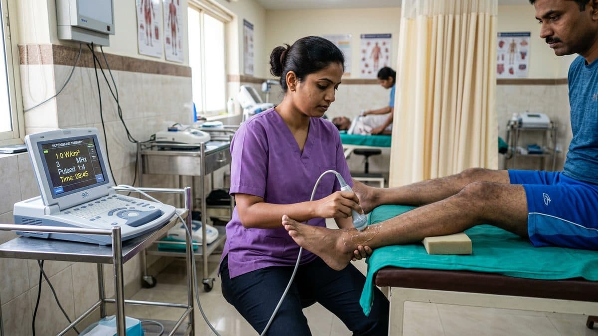 Therapeutic Ultrasound in Faridabad: How It Helps Physiotherapy Recovery
