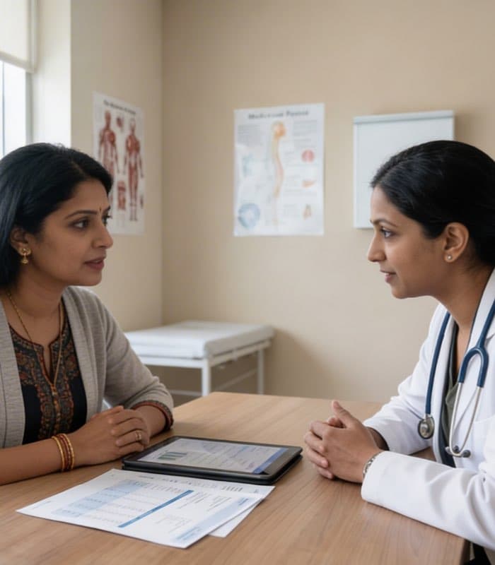 Physiotherapy consultation at Realign Rehab Clinic Faridabad