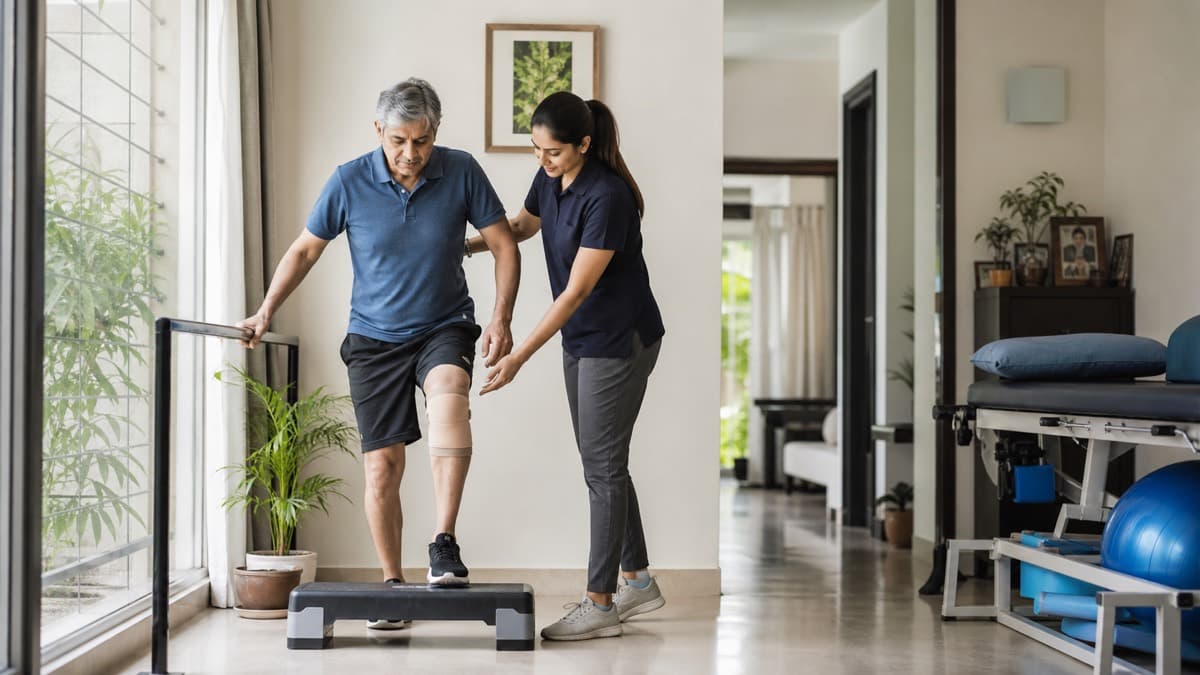 Caregiver Guide for Knee Replacement Rehabilitation