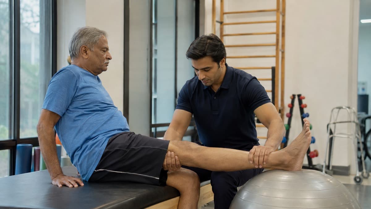 Home vs Clinic Physiotherapy After Knee Replacement