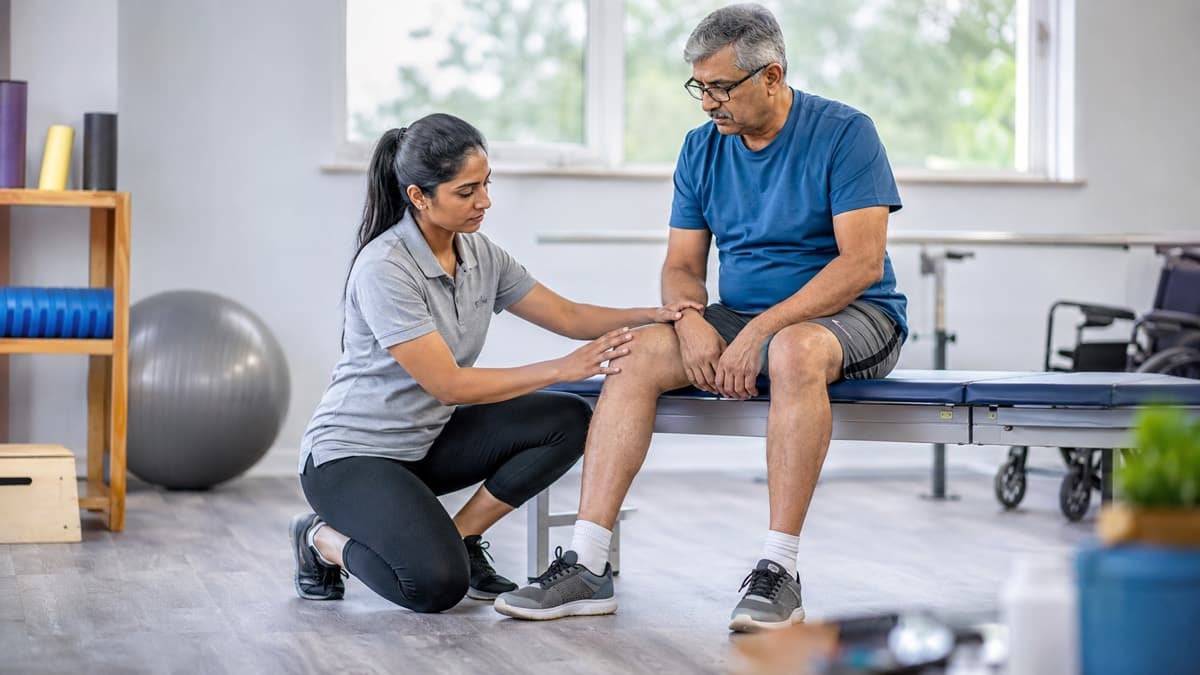 Knee Replacement Physiotherapy With Diabetes