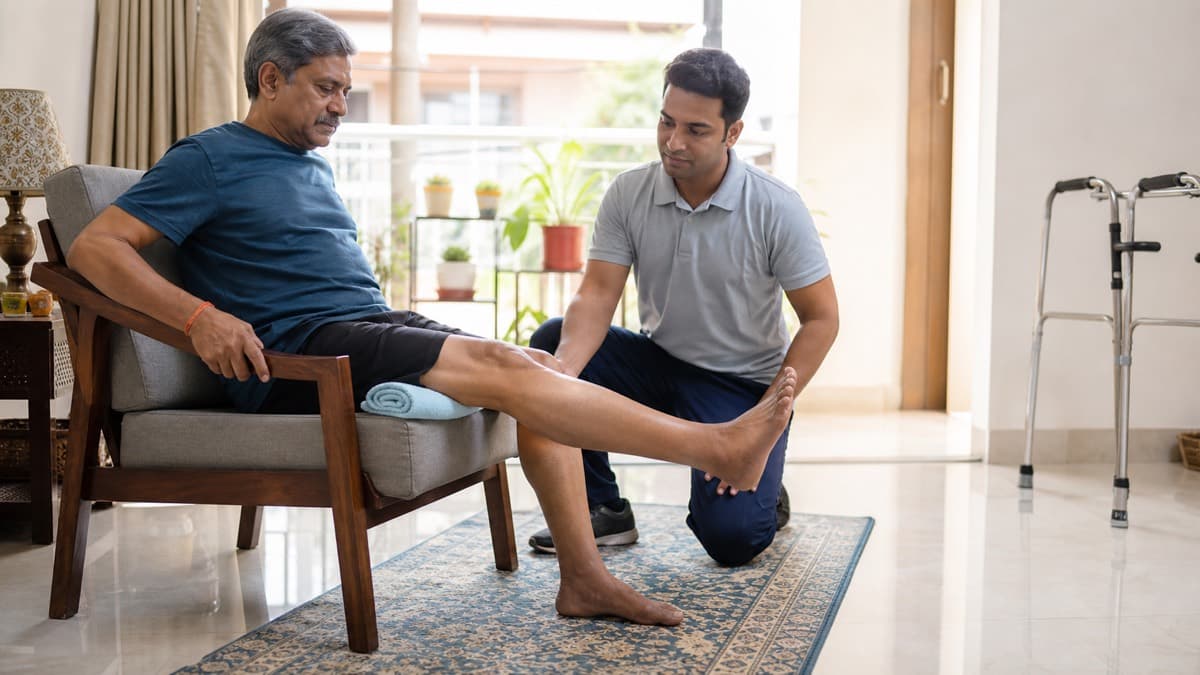 First Week at Home After Knee Replacement: Physio Guide