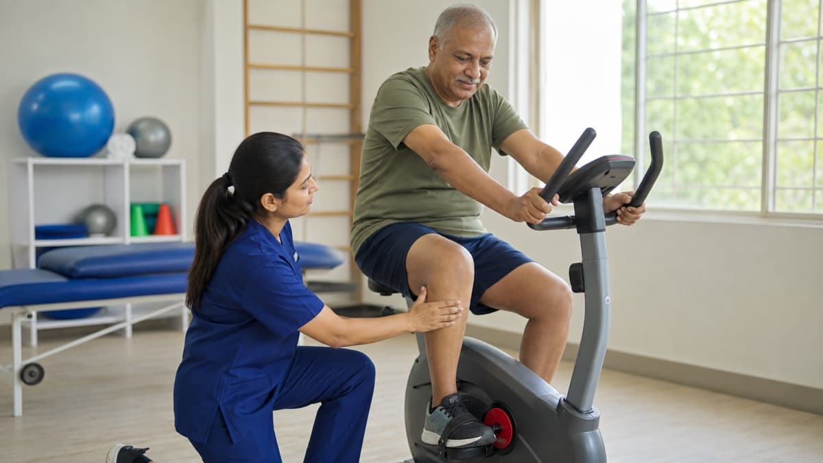 Stationary Cycling After Knee Replacement