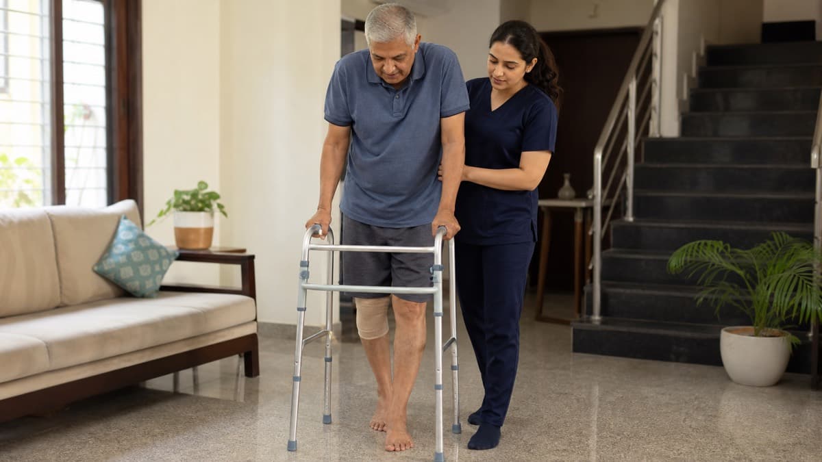 Using a Walker After Knee Replacement: Physio Guide